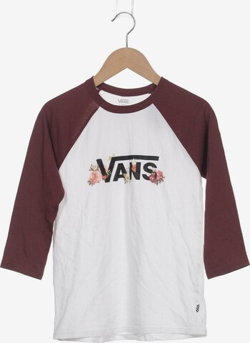 VANS Top & Shirt in XS in White: front