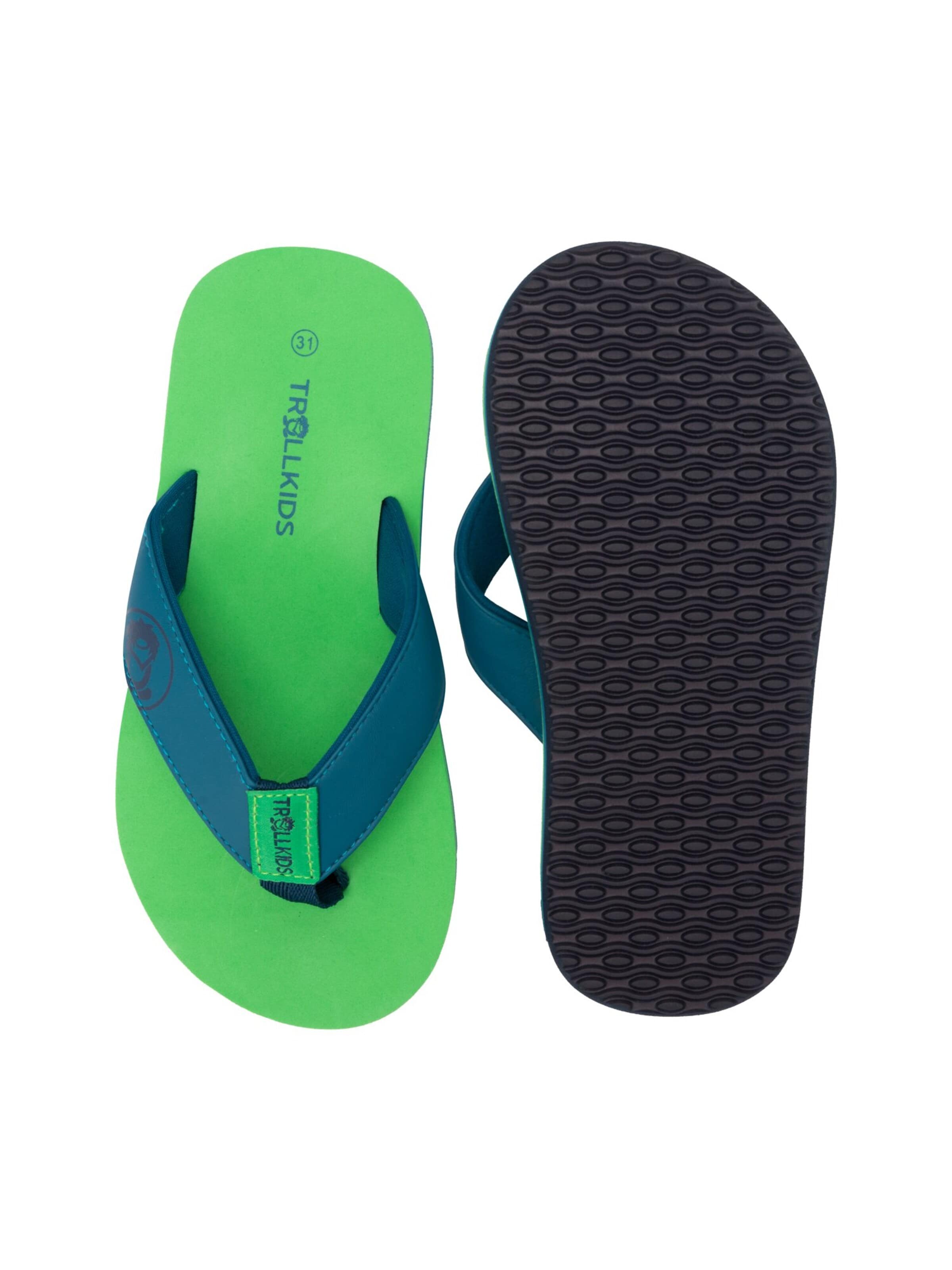 TROLLKIDS Sandals in Green