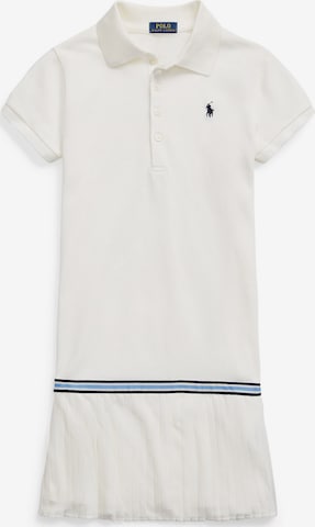 Polo Ralph Lauren Mekko värissä valkoinen: edessä