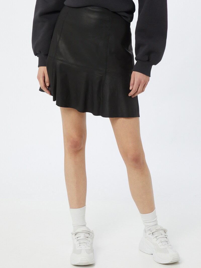Skirts Y.A.S Leather skirts Black