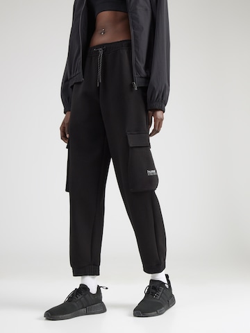 Hummel Tapered Sportbyxa 'Tech Fleece' i svart: framsida