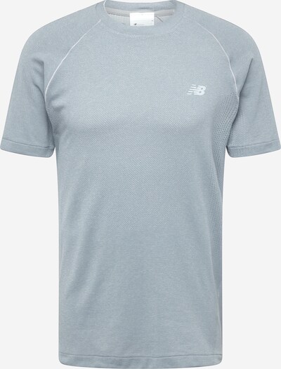 new balance T-Shirt fonctionnel en gris clair, Vue avec produit