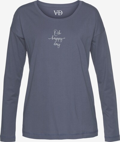 VIVANCE Shirt 'Dreams' in dunkelblau / weiß, Produktansicht