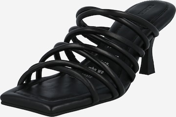 BRONX - Zapatos abiertos en negro: frente
