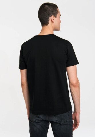 LOGOSHIRT Shirt 'The Hobbit' in Zwart