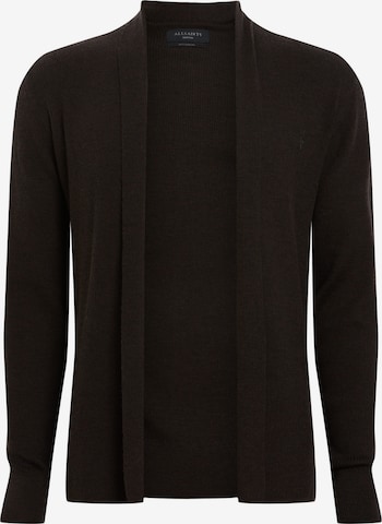 AllSaints Вязаная кофта в Коричневый: спереди