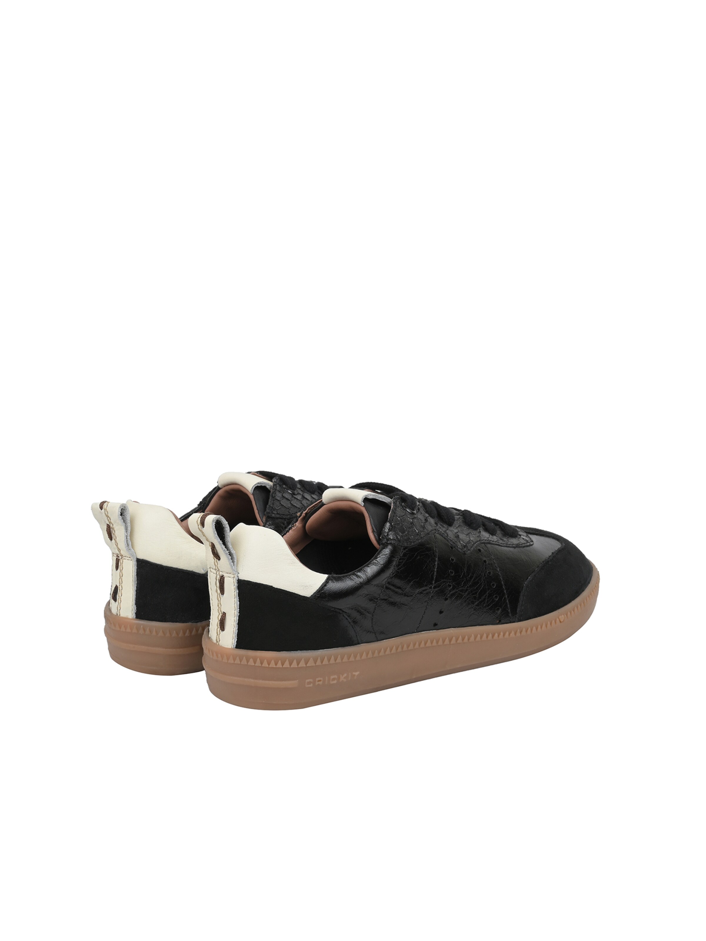 Baskets basses ' RUNA ' Crickit en noir