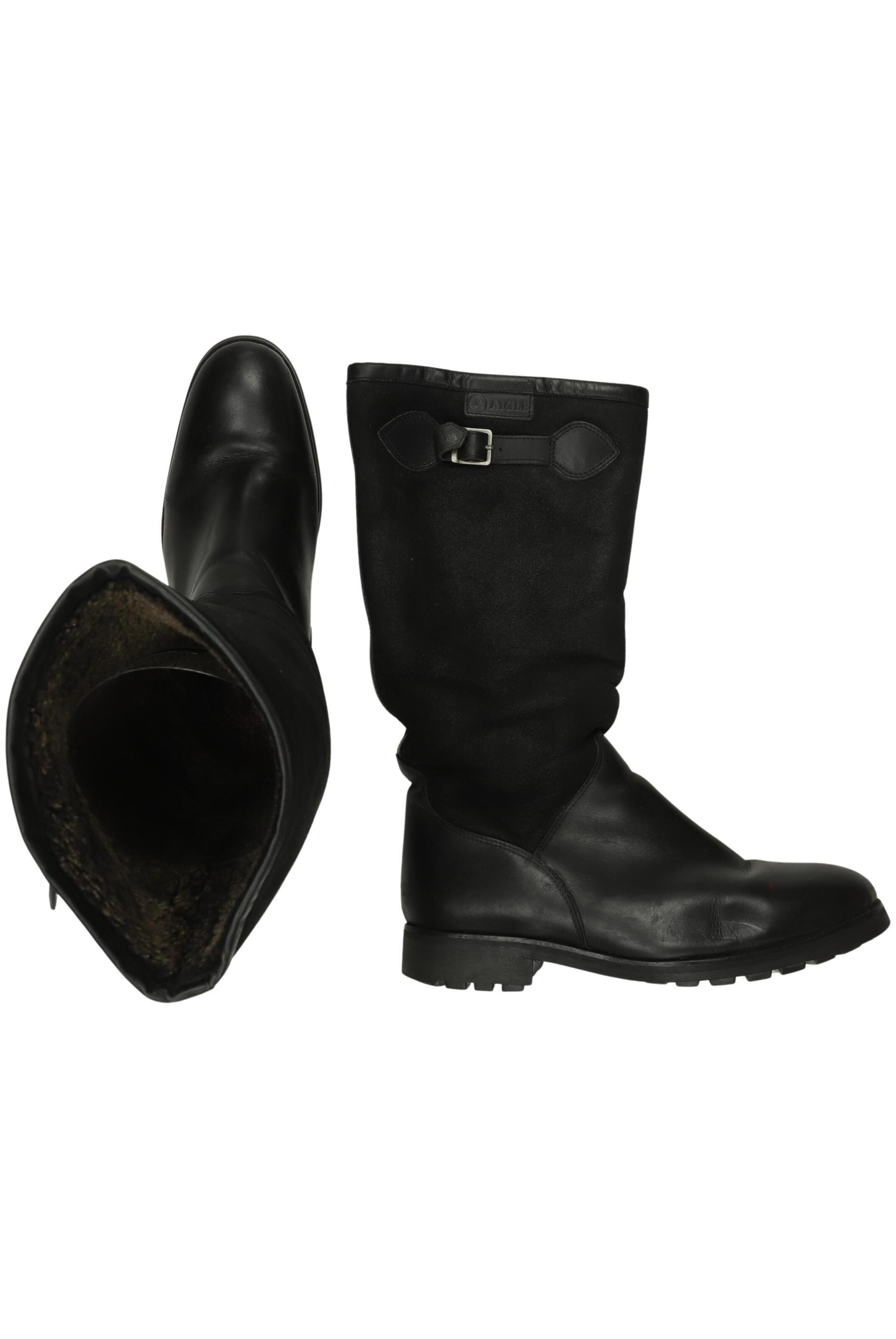 AIGLE Dress Boots in 41 in Black: front