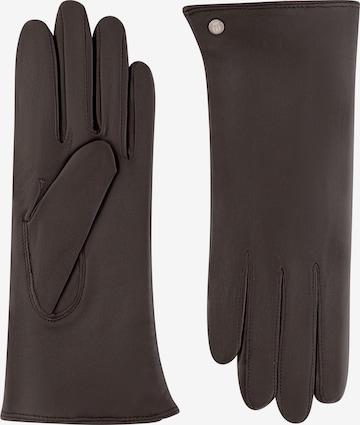 Gants 'Pavia' Roeckl en marron : devant