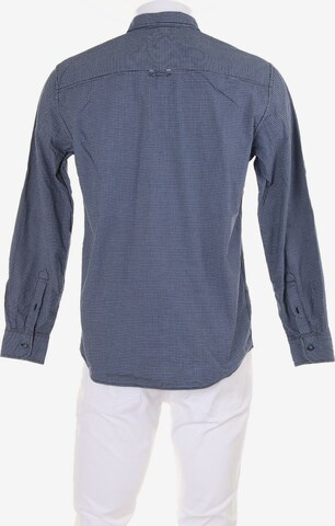 s.Oliver Button Up Shirt in S in Blue