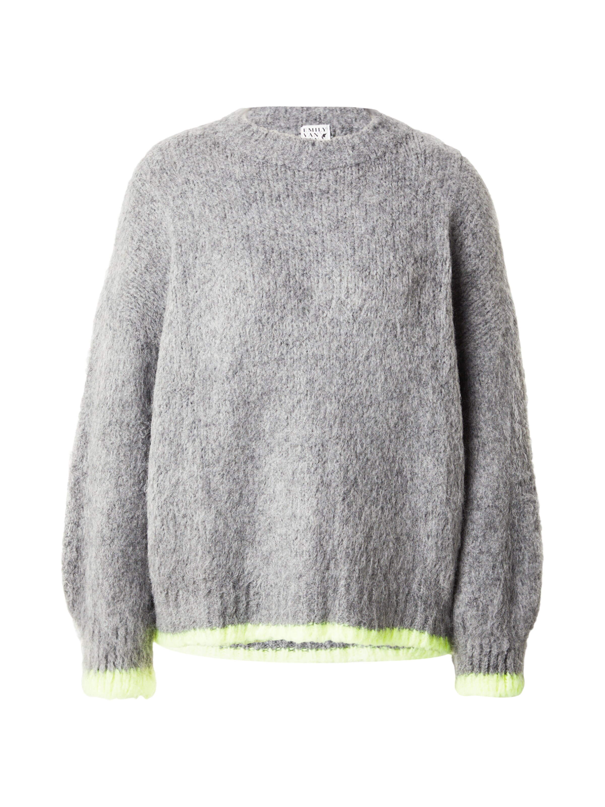 Emily Van Den Bergh Sweater in S in Grey / Apple, Item view
