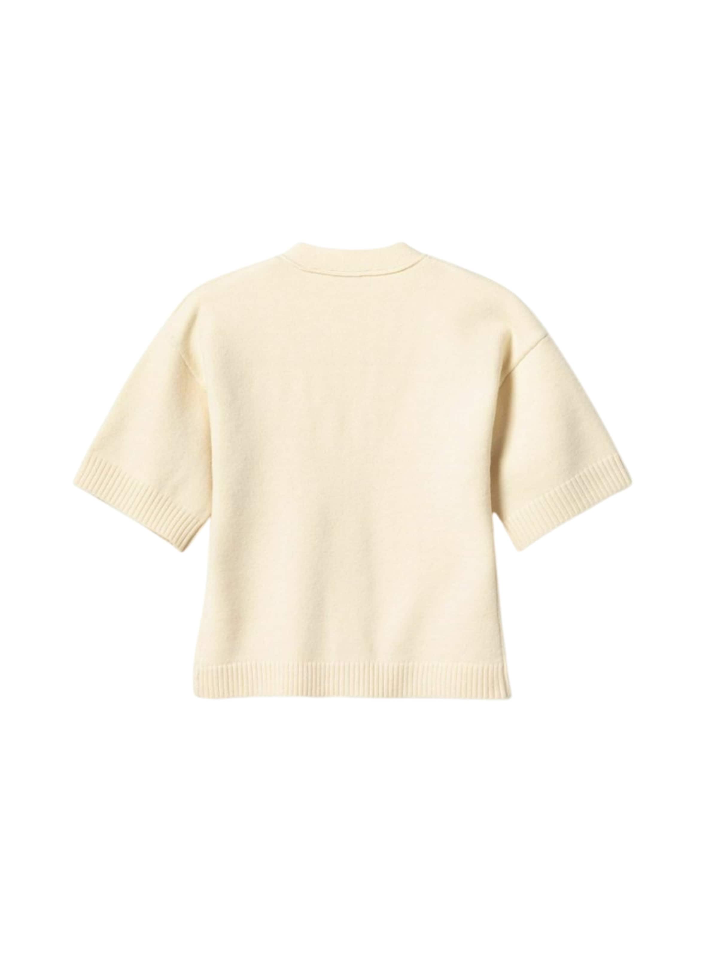 Noella Neulepaita ' N-Lenyx SS Knit ' värissä beige