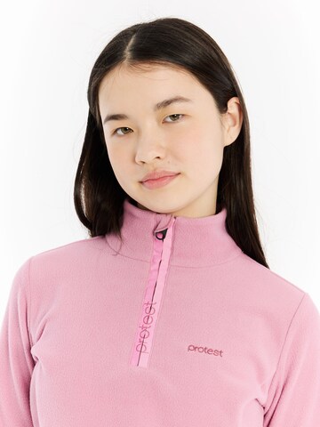 PROTEST Sportief sweatshirt 'Remutey JR' in Roze