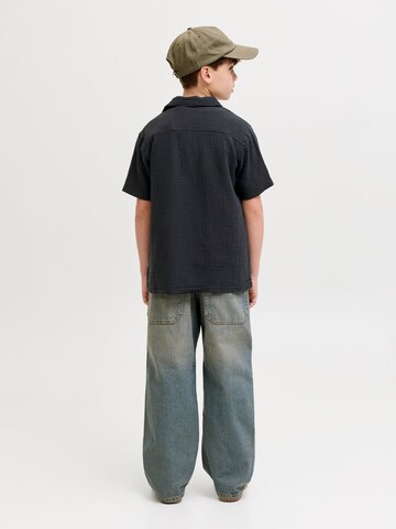 Jack & Jones Junior Regular fit Overhemd in Zwart