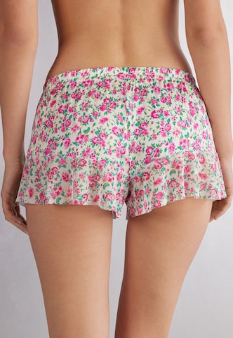 INTIMISSIMI Pajama Pants 'LIFE IS A FLOWER' in Mixed colors
