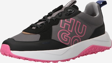 HUGO Red Sneakers laag 'Kane' in Grijs: voorkant