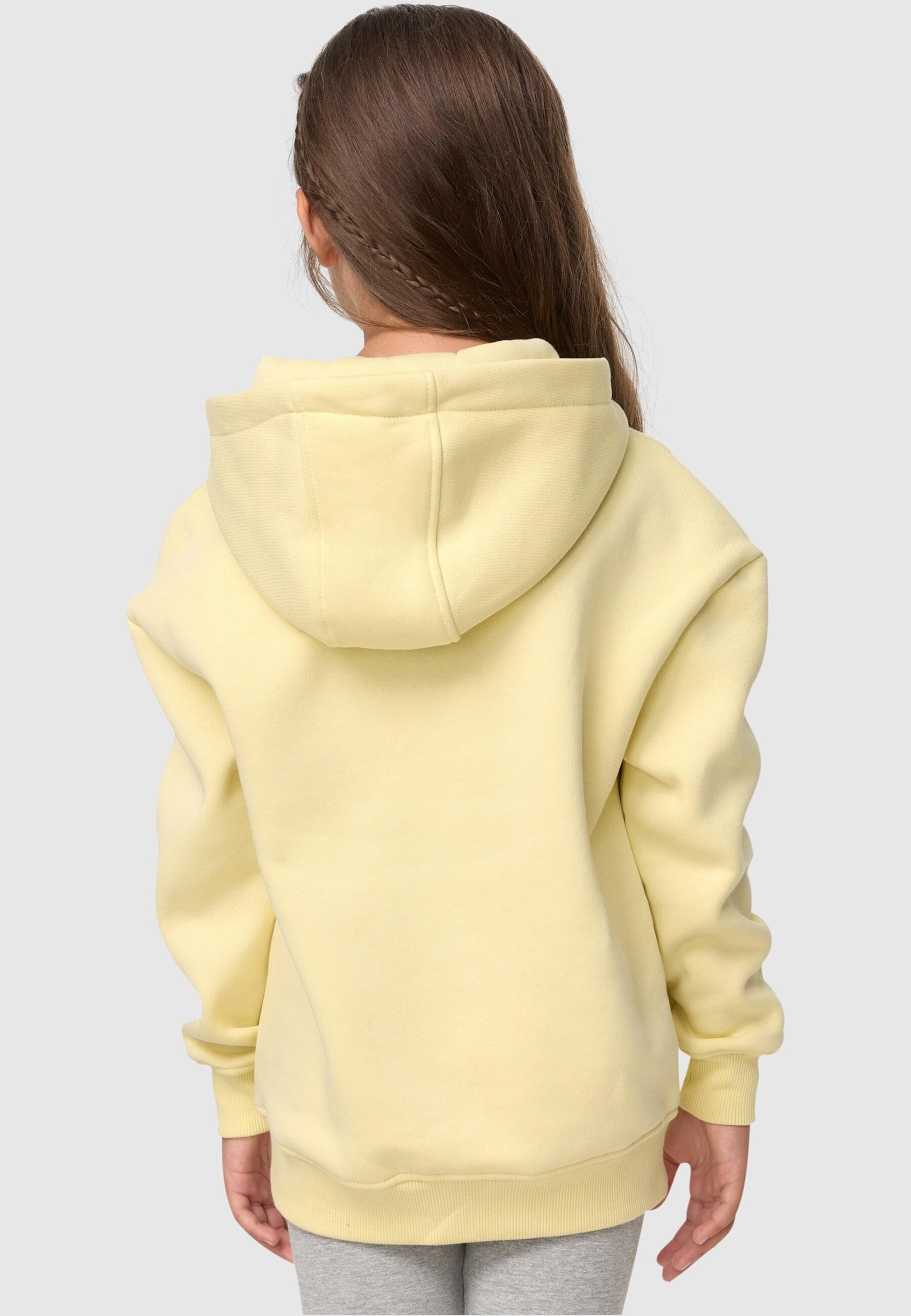 Urban Classics Sweatshirt in Pastel Yellow ABOUT YOU