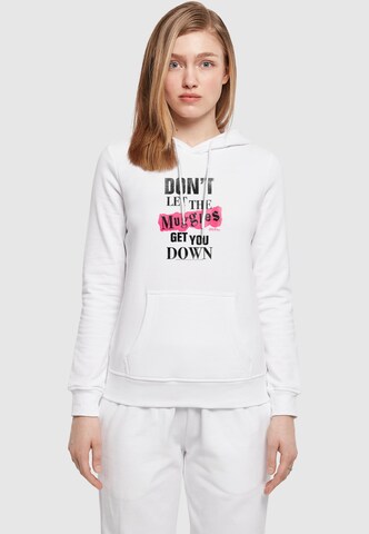 ABSOLUTE CULT Sweatshirt 'Harry Potter - Muggles' in Wit: voorkant