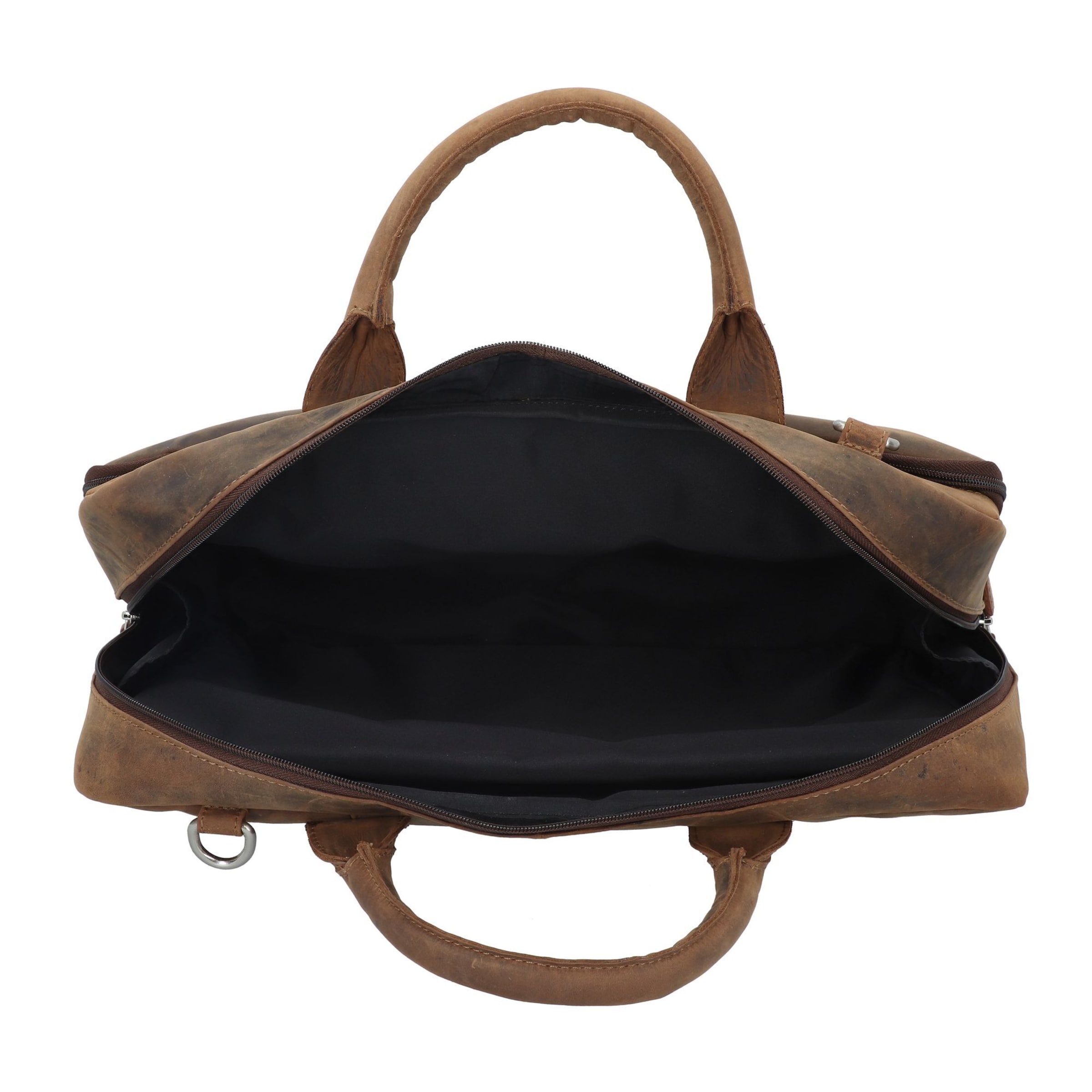 Plevier Document Bag in Brown