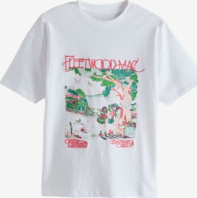 Next Paita 'Fleetwood Mac' värissä beige / vihreä / punainen / valkoinen, Tuotenäkymä