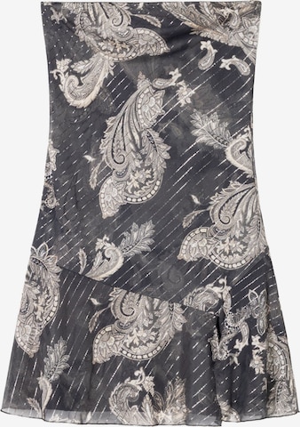 BershkaHaljina - crna boja: prednji dio