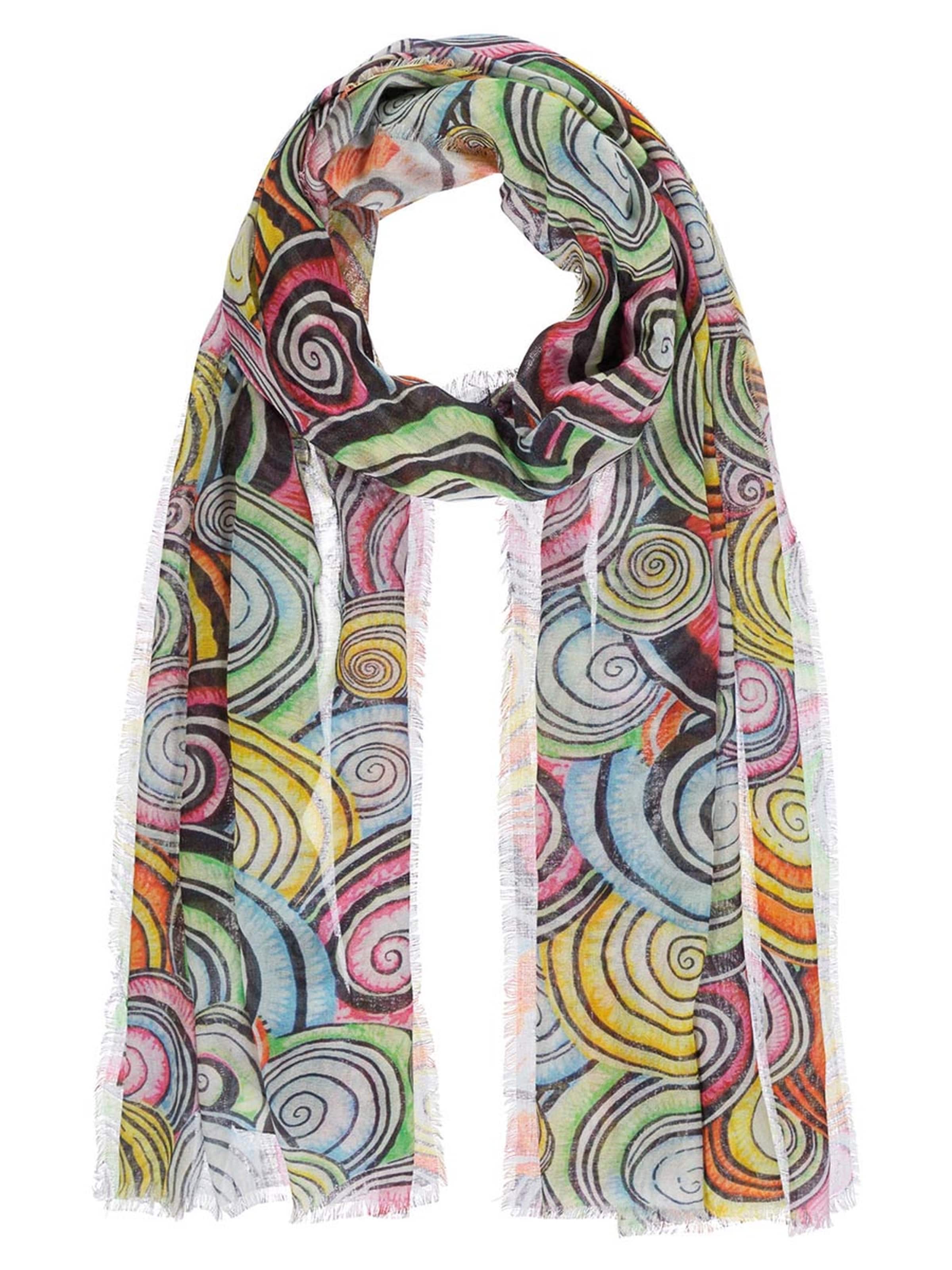 Passigatti Tuch 'Schal mit Digitalem Druck'‌‌‌‌ in Mischfarben: Vorderseite