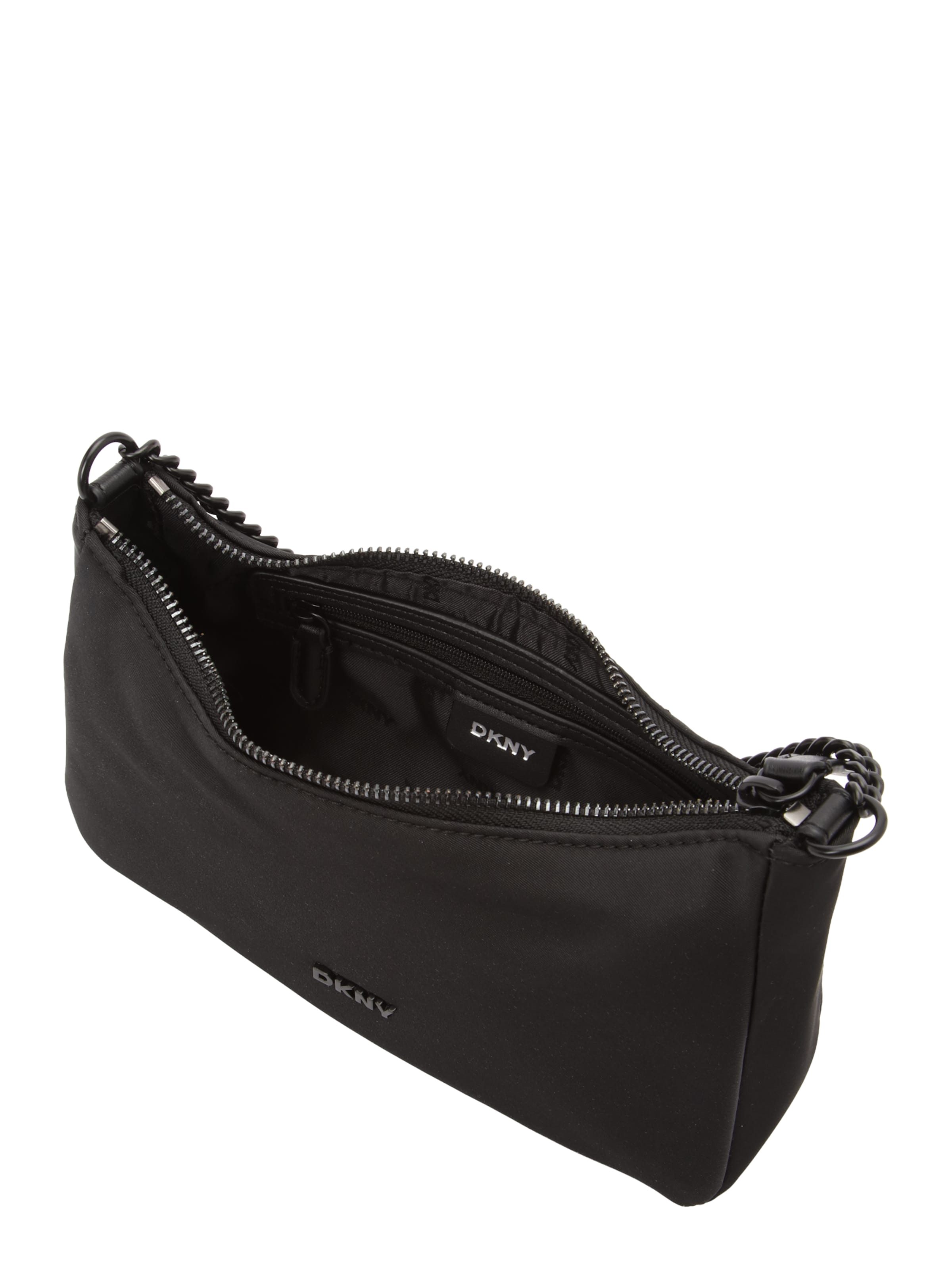 Borsa a spalla di DKNY in nero: superiore