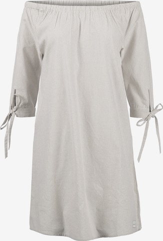 Blend She Off-Shoulder-Kleid 'Ophelia' in Grau: predná strana