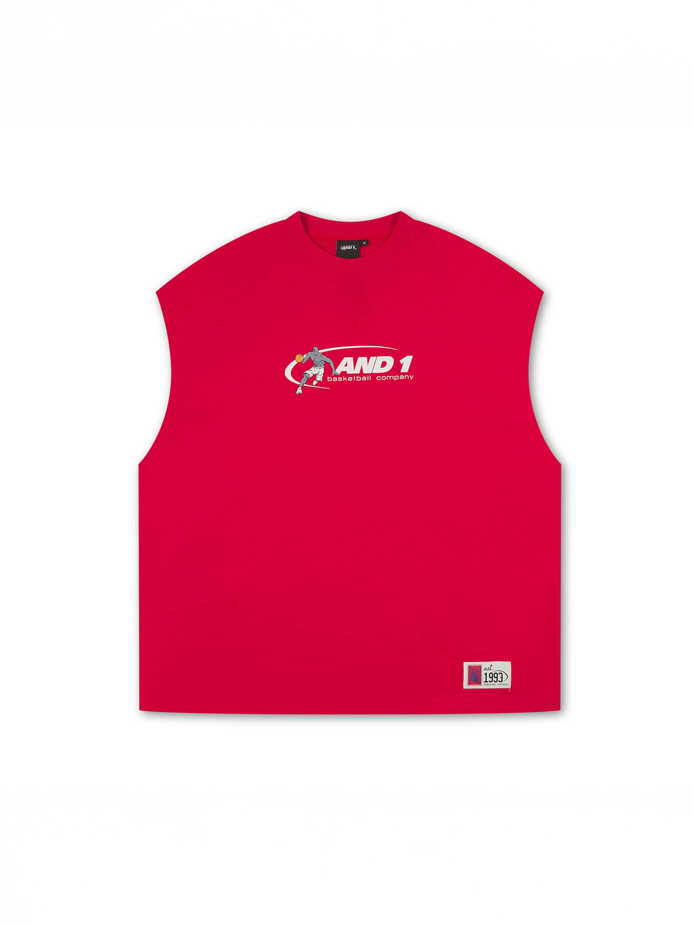 AND1 Póló 'Timeout' - piros: elől