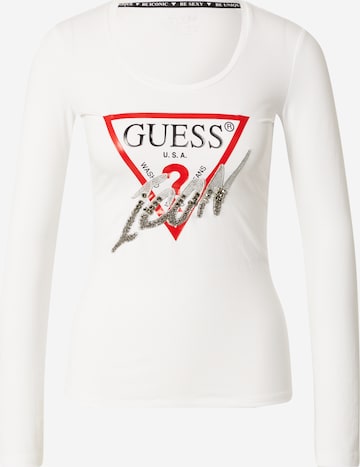 GUESS Shirt in White: front