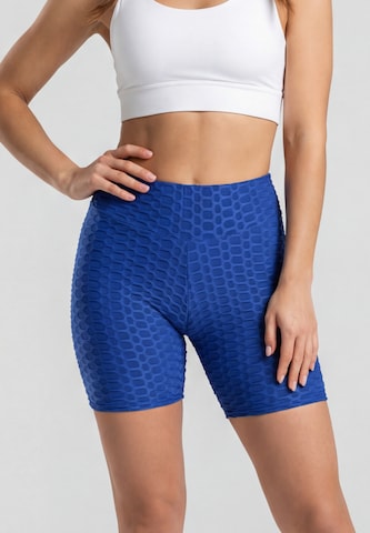 Skinny Pantalon 'Fashion Look' Jika en bleu : devant