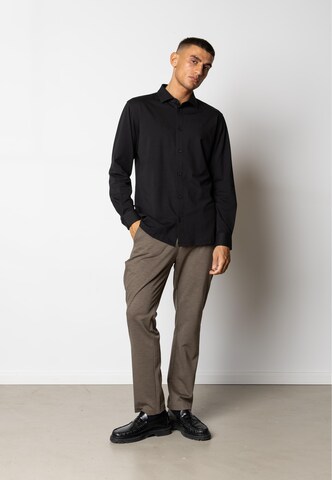 Clean Cut Copenhagen Regular Fit Hemd in Schwarz