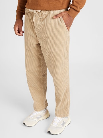 Wax London Regular Broek 'KURT' in Beige: voorkant