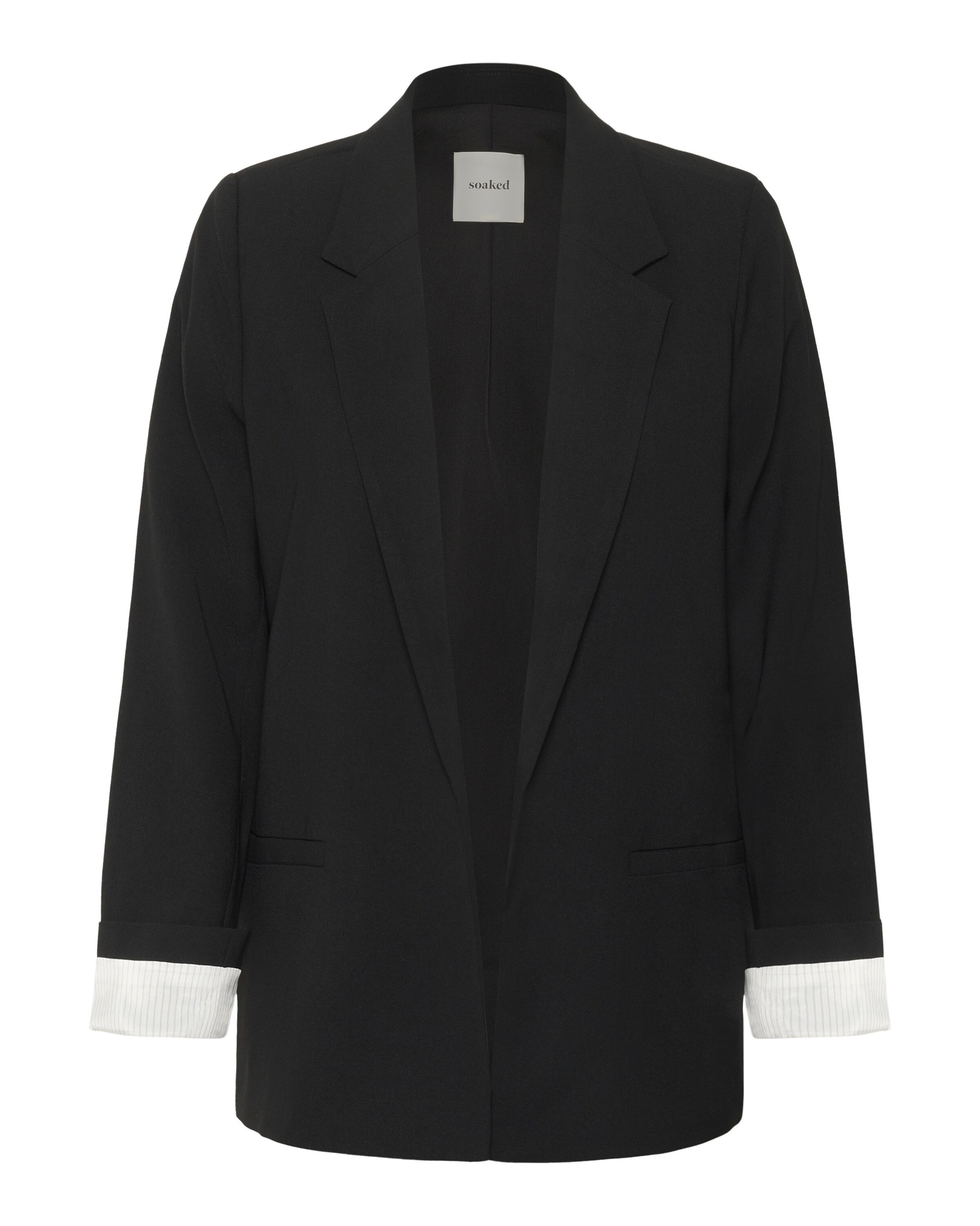 SOAKED IN LUXURY - Blazer 'SLShirley' en negro