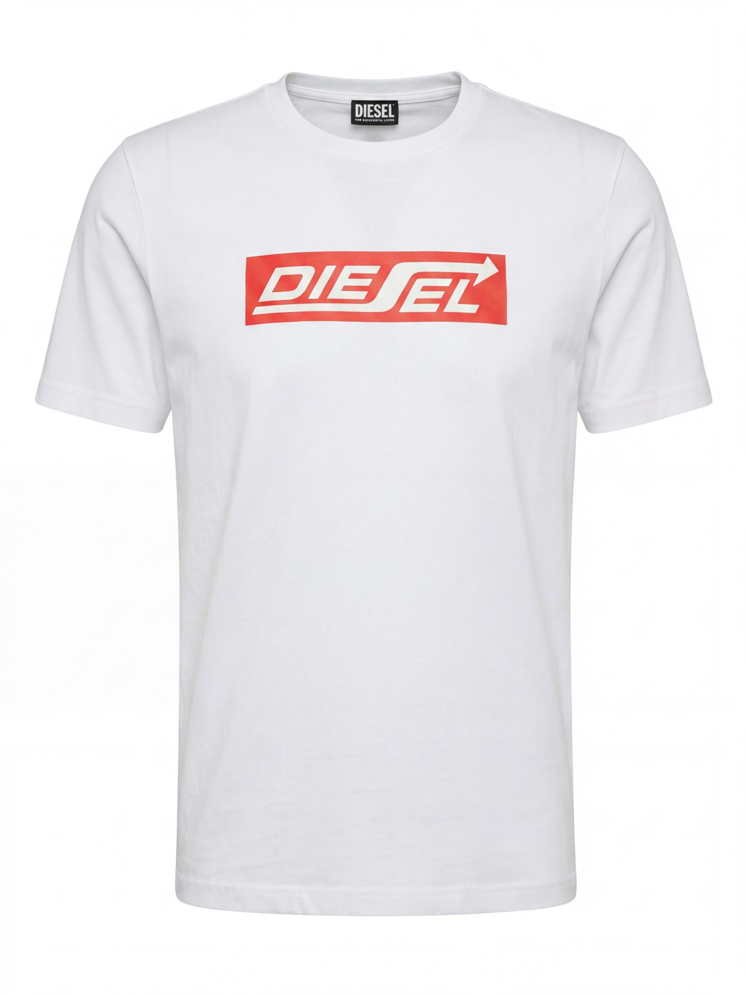 DIESEL Shirt 'T-Just 250115' in M in White, Item view