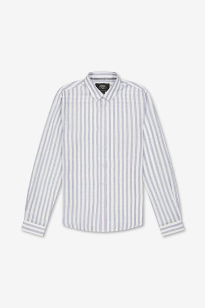 Le Temps Des Cerises Chemise en S en bleu / blanc, Vue avec produit