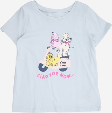 Maglietta di GAP in blu: frontale