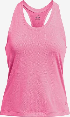 UNDER ARMOUR Sporttop in Roze: voorkant