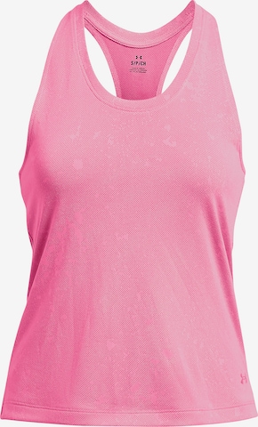 UNDER ARMOUR Sporttop in Pink: predná strana