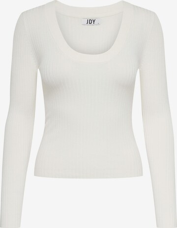 JDY - Pullover 'Plum' em branco: frente