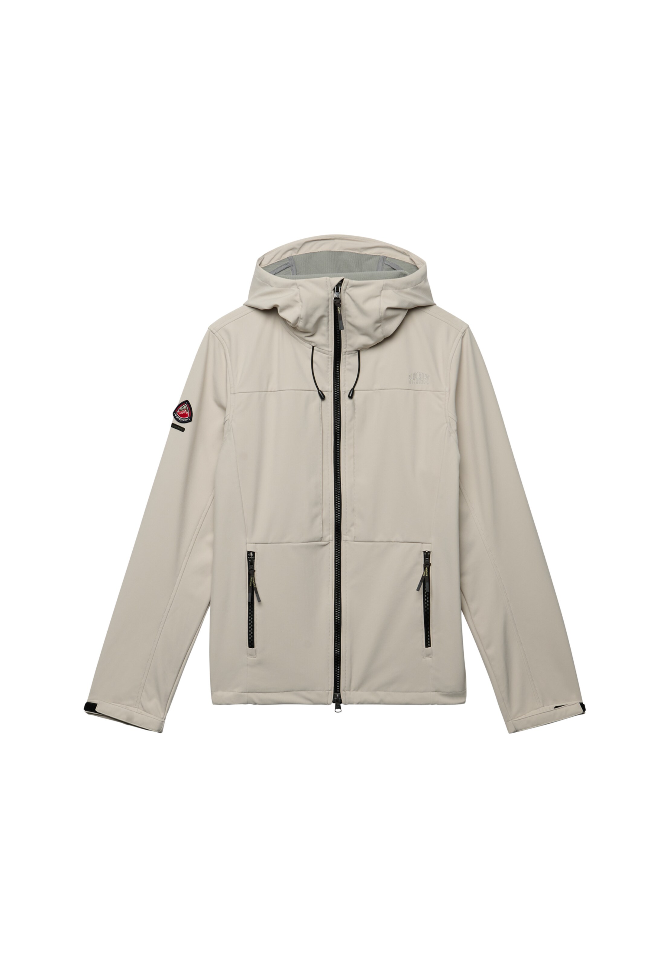 Superdry & Co Tussenjas in Grijs: voorkant