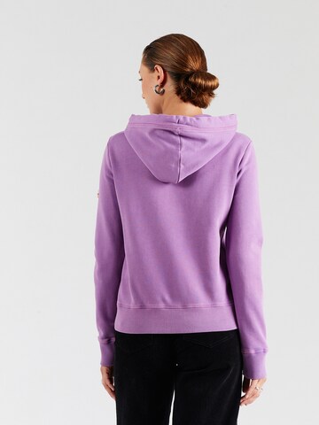 Superdry Суичър 'Cooper' в лилав