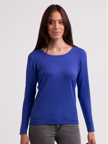 Pullover di CASH-MERE.CH in blu: frontale