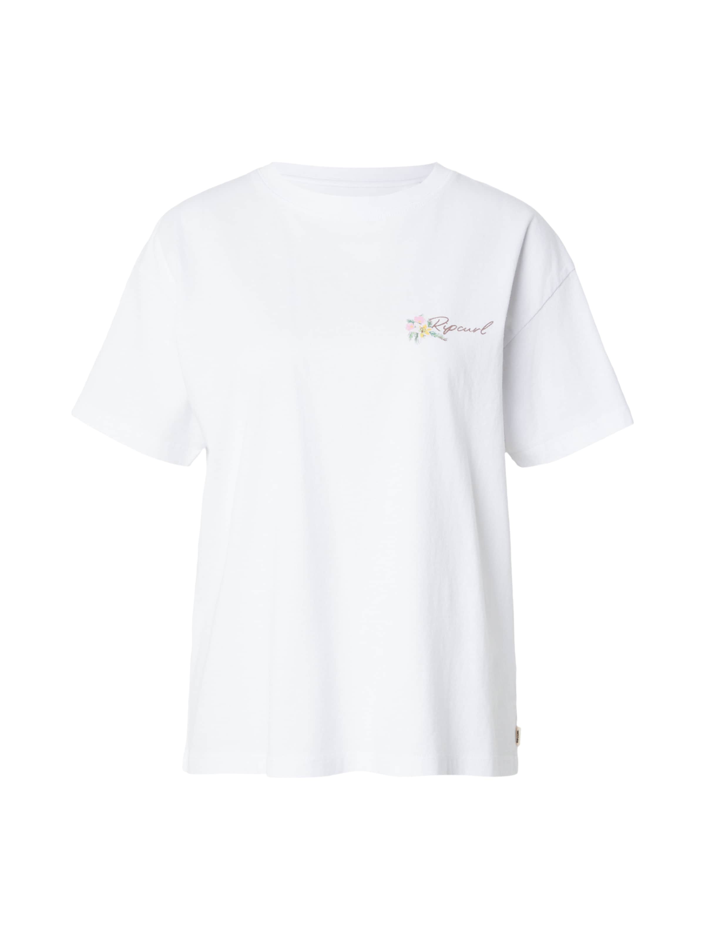 RIP CURL T-Shirt 'POOLSIDE' in Weiß: Vorderseite