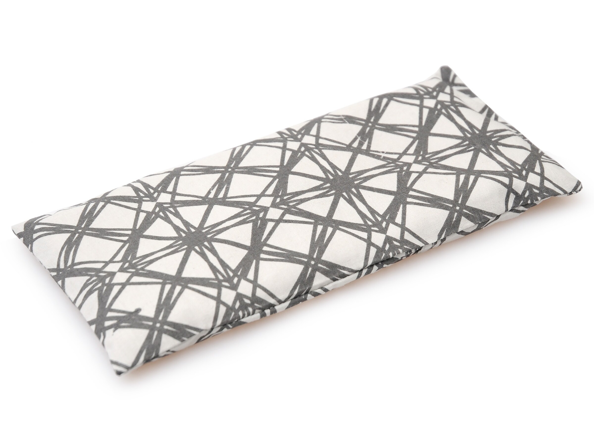 Yogishop Kissen in Grau: Vorderseite