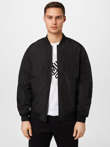 Veste mi-saison 'Joshua' Only & Sons en noir : devant