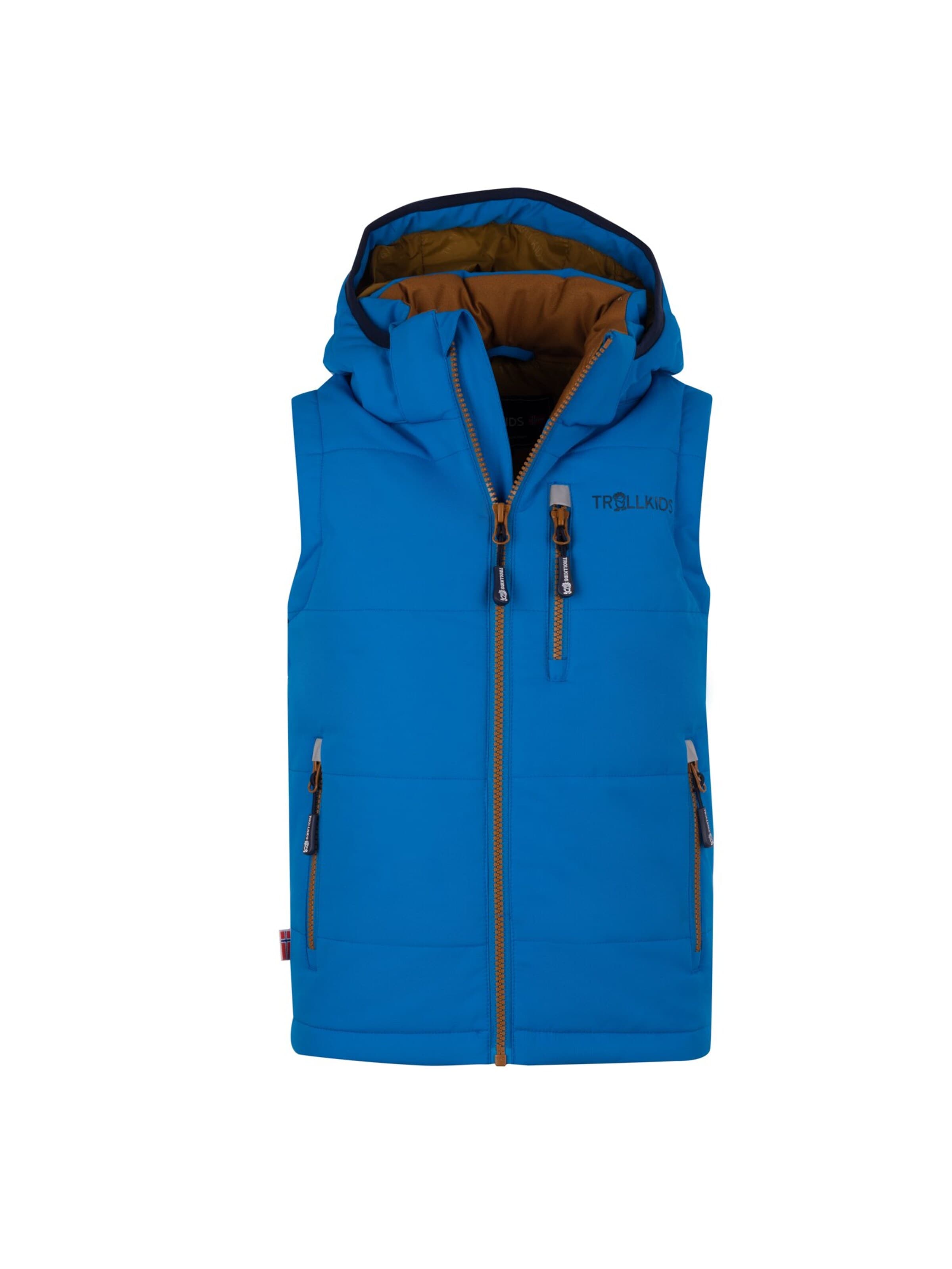 TROLLKIDS Outdoor jacket in Blue: front