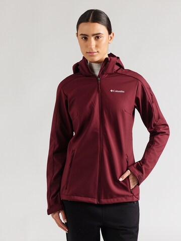 COLUMBIA Outdoorová bunda 'Cascade Ridge II' - Červená: predná strana