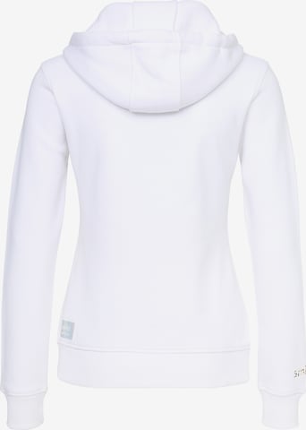smiler. Sweatshirt 'Happy' in White