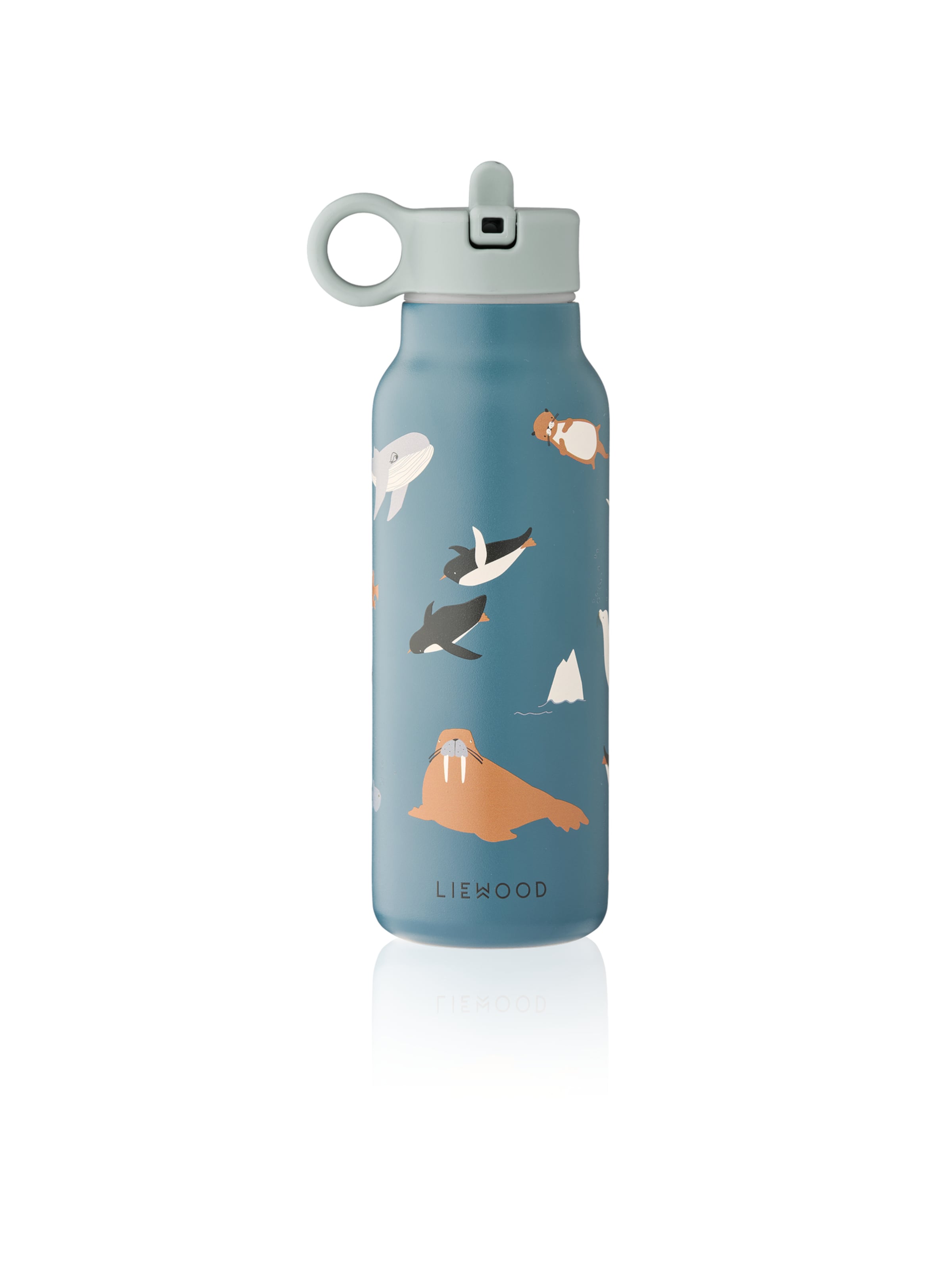 Liewood Термос &#x27;Falk&#x27; в синьо: отпред